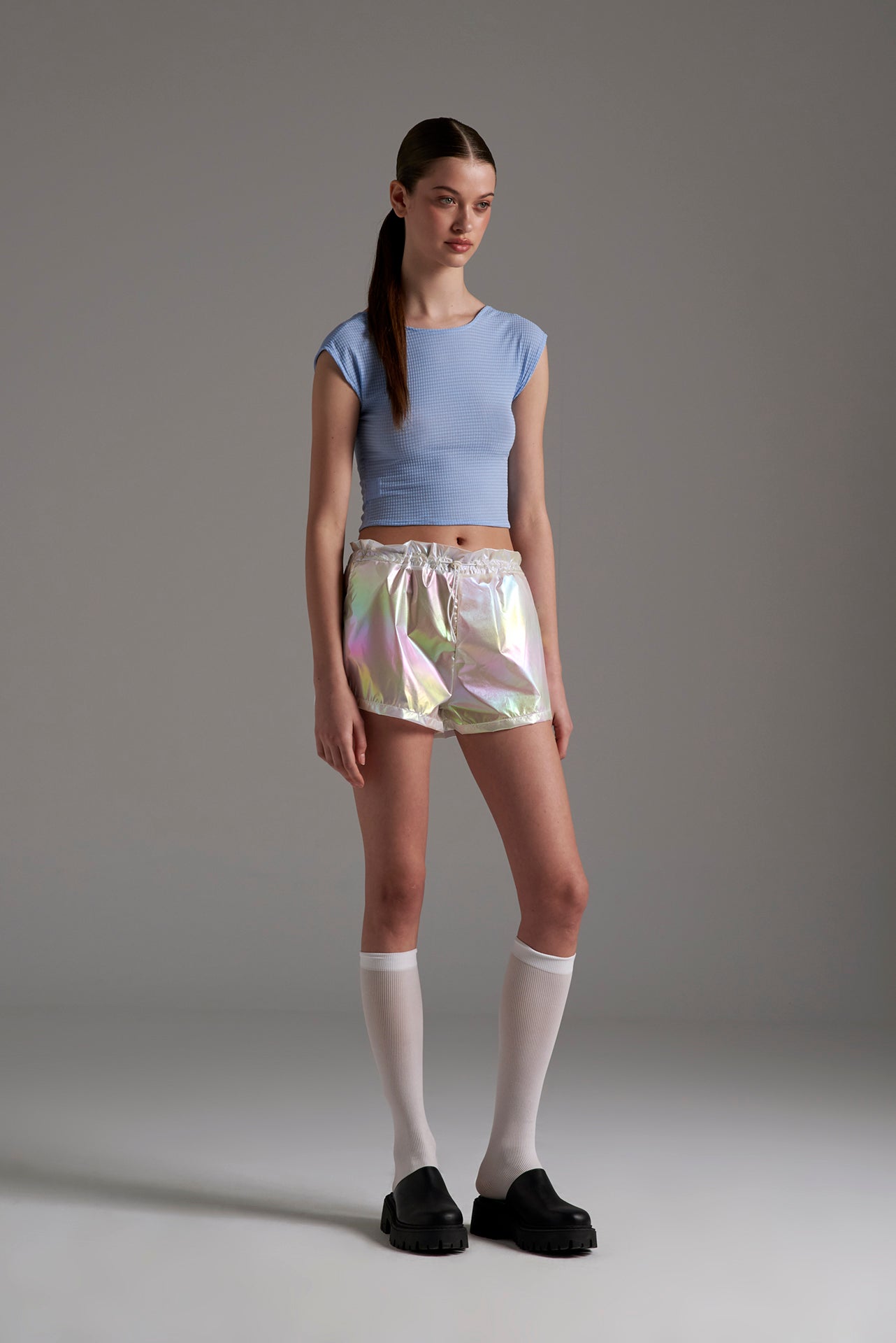 Open Back Top (Blue)