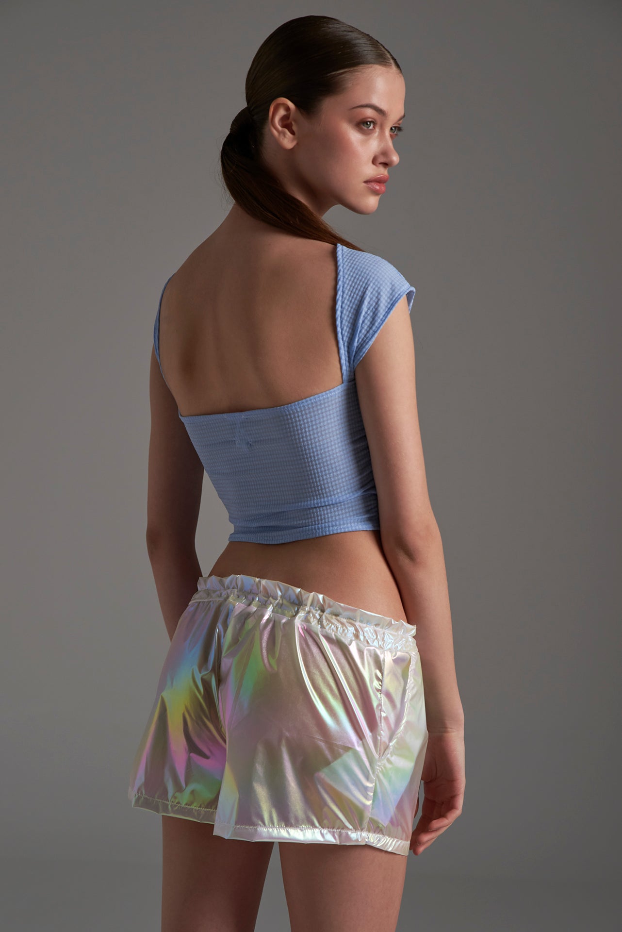 Open Back Top (Blue)