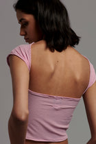 Open Back Top (Pink)