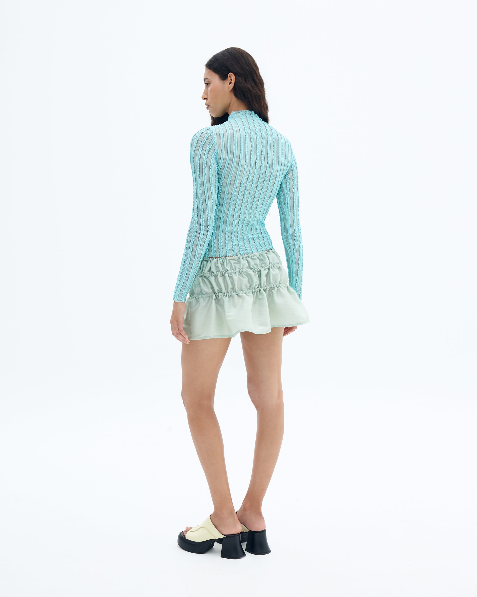 Shang Pointelle Top