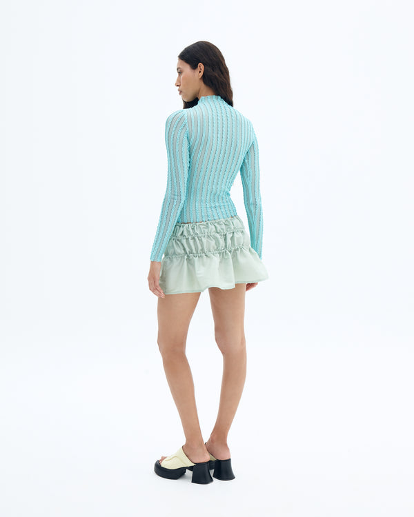 Shang Pointelle Top