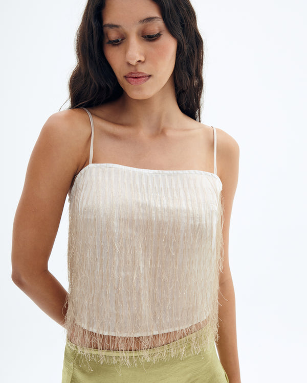 Ying fringes top