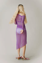Mesh Rouched Dress
