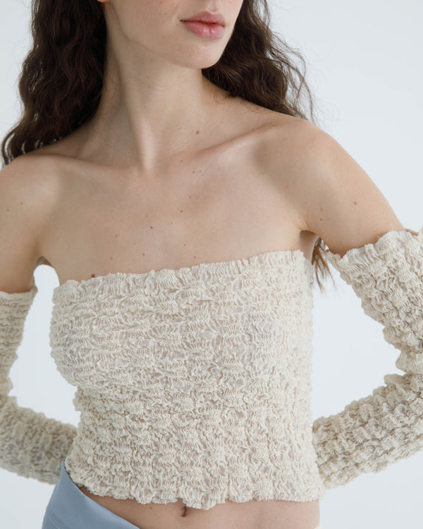 SHARPEI TOP WITH DETACHED SLEEVES