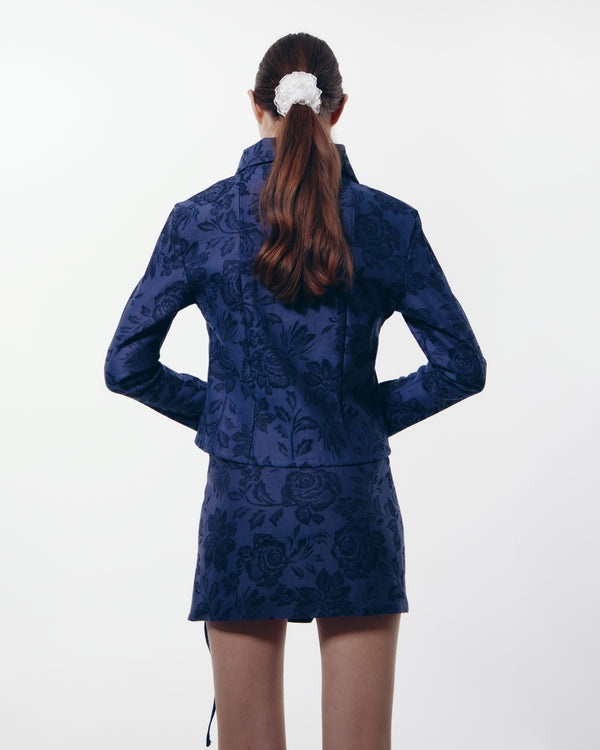 Selene Denim Jacquard Jacket