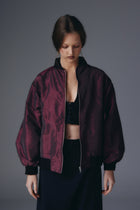 Leona Iridescent bomber jacket.