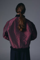 Leona Iridescent bomber jacket.