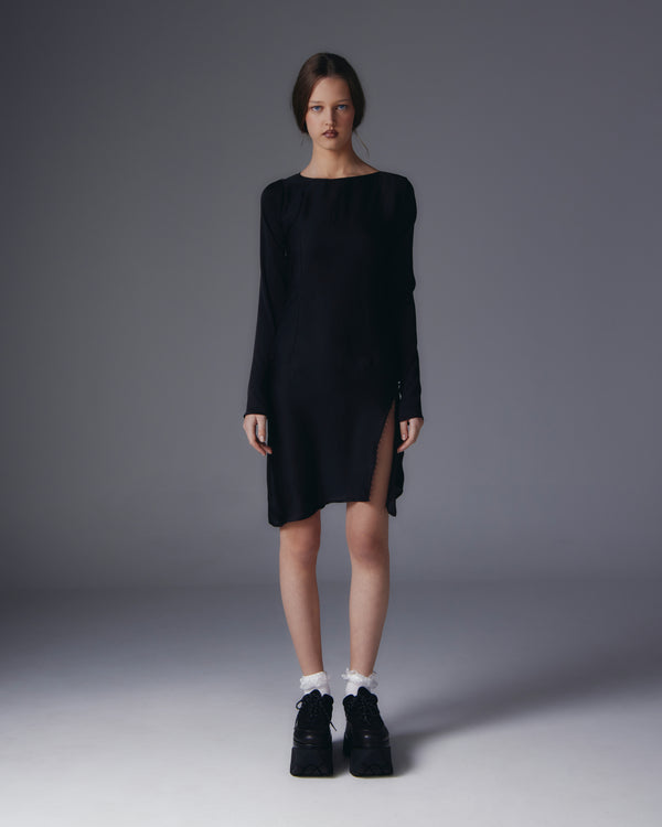 Darcia Dress with buttons detail.