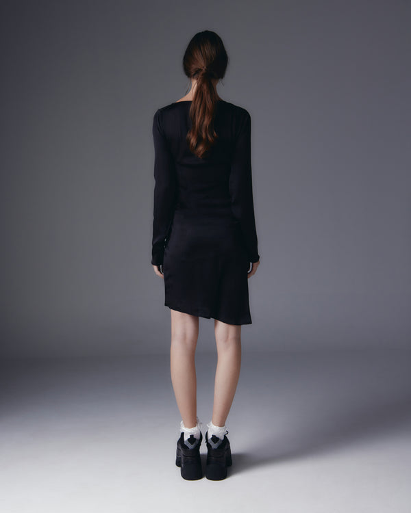 Darcia Dress with buttons detail.