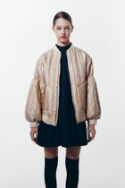 Carmilla puffer bomber jacket.