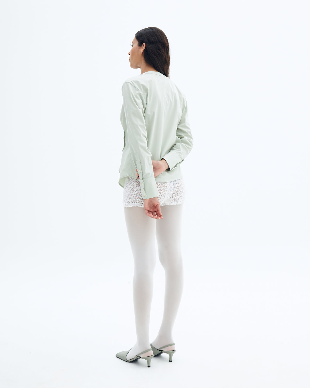 QIANG WRAP BLOUSE