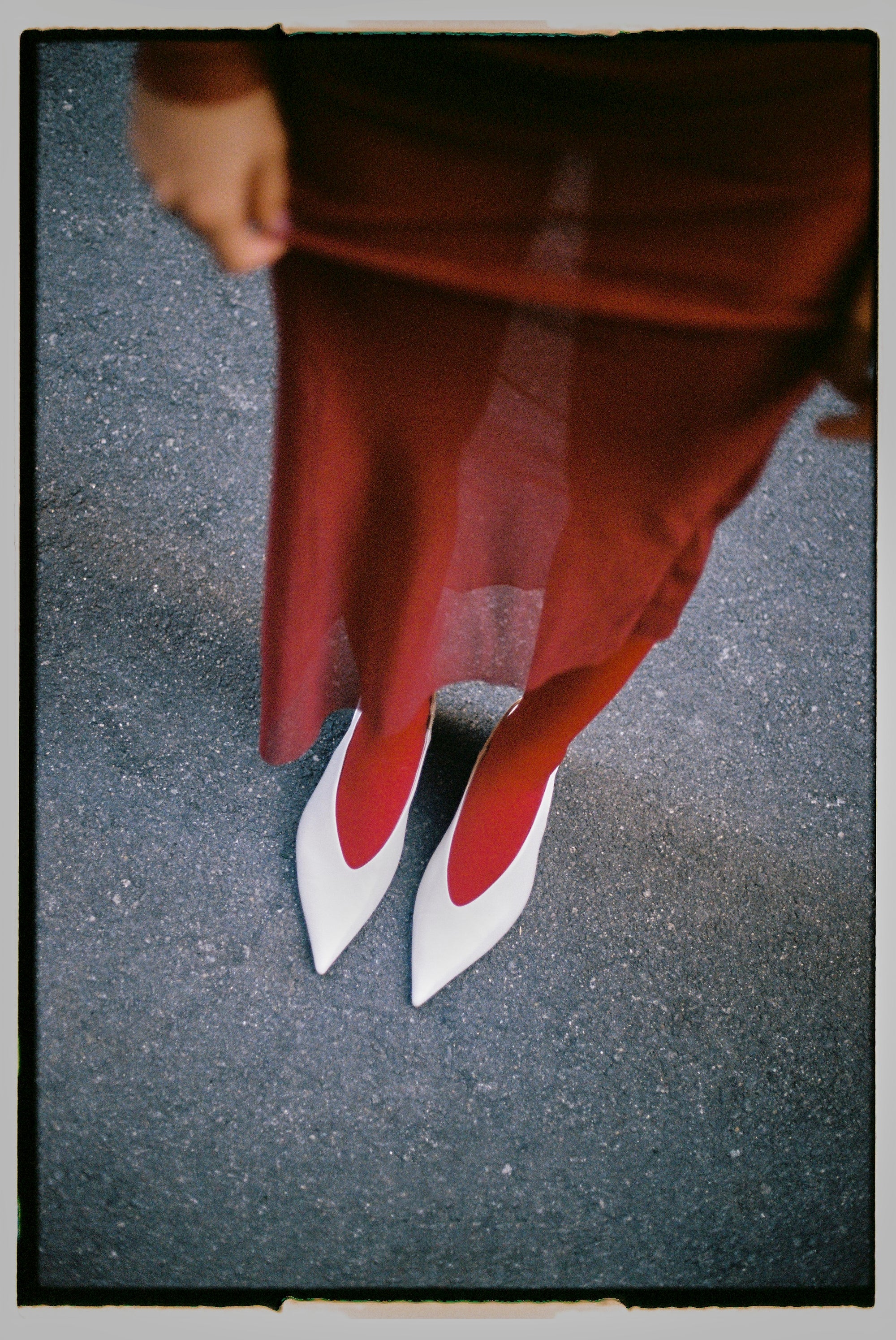 Akasha see-through mesh dress.